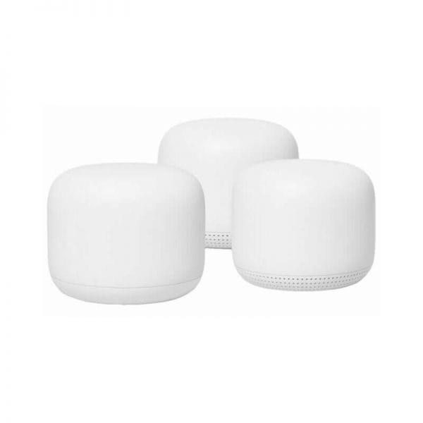 Google Google Nest WiFi router and 2 points