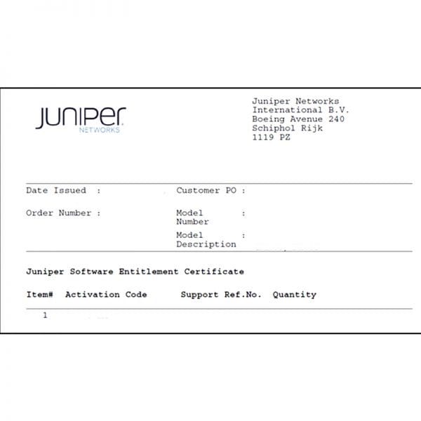 Juniper QFX3000M-JSL-DRCTR-FAB
