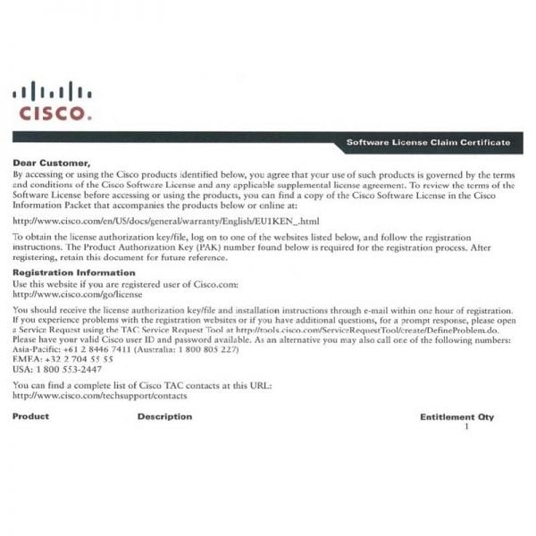 Cisco A9K-24X10-ОПТ-LIC=