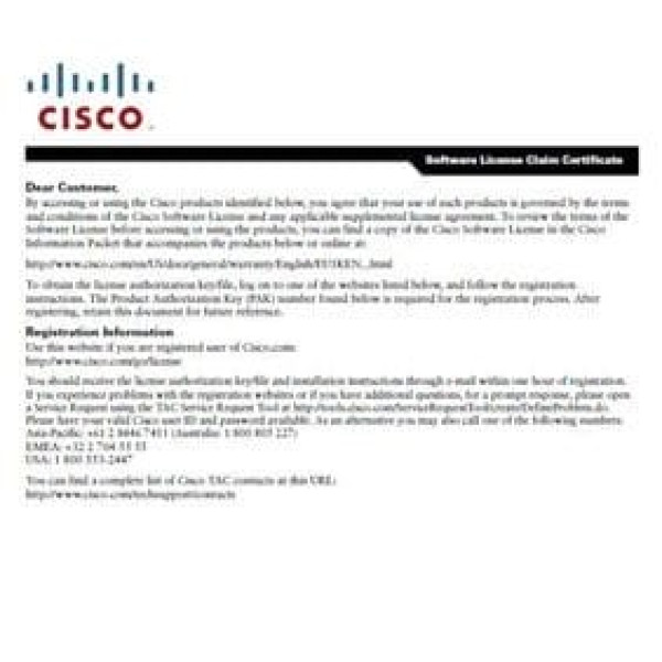 Cisco A9K-BNG-LIC-8K=