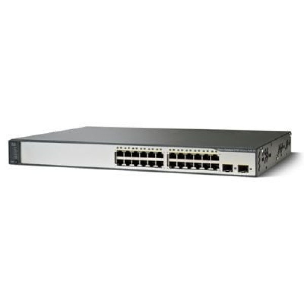 Cisco WS-C3750V2-24PS-S (Б/У)
