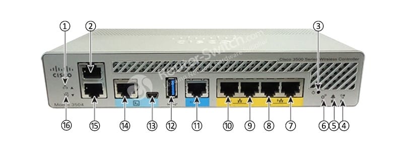 AIR-CT3504-K9 Front view