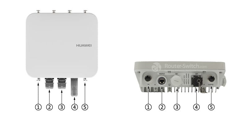 AP8130DN front ports