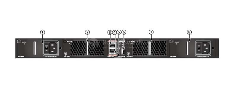CE5810-EI-B00 front view (power supply side)