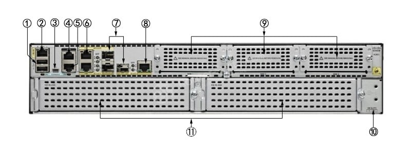 C1-CISCO4351/K9-REAR-PANEL