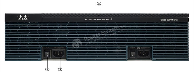 CISCO3925E/K9 Front Panel