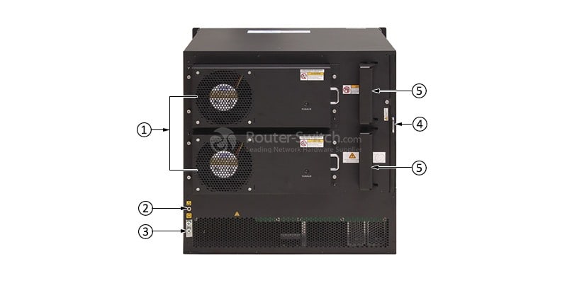 Huawei S9706 Back View