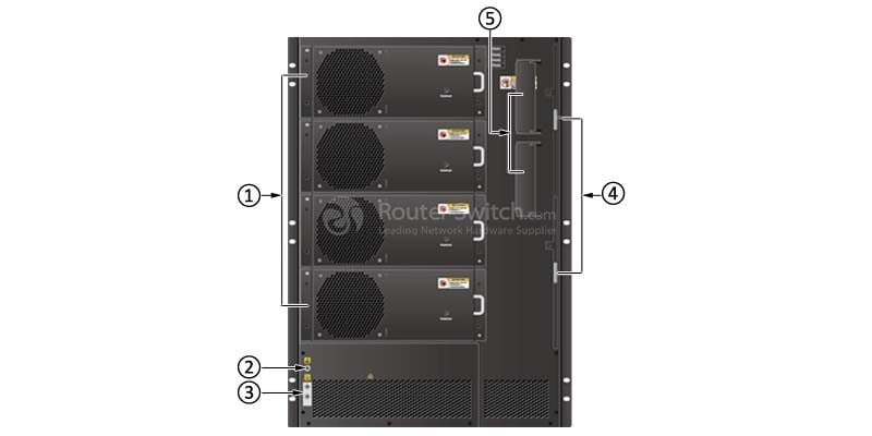 Huawei S9712 Back View