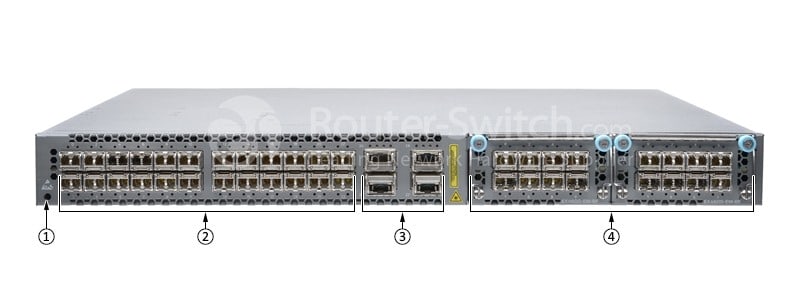 Juniper EX4600 Front View