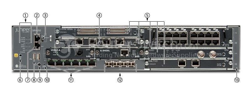 Juniper SRX550 Front View