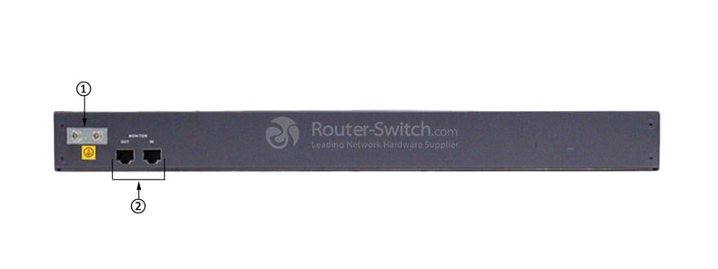 S5700-28C-HI-24S back panel