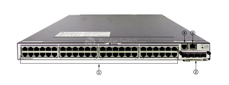 S5700-52C-EI-AC front panel