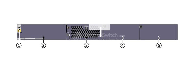 the back panel of S5700-52C-SI
