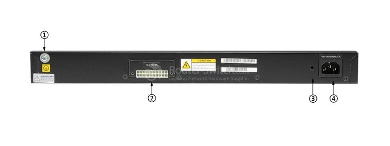  S5700-52P-PWR-LI-AC back panel