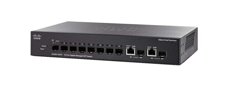 SG350-10SFP Appearance